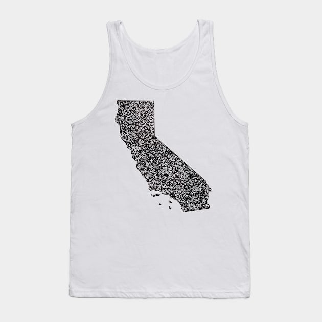 California Tank Top by Naoswestvillage